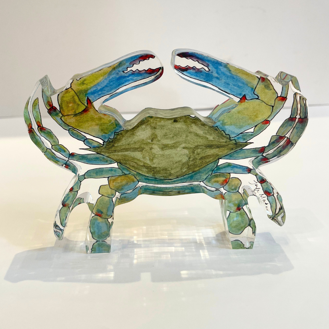 Blue Crab Acrylic