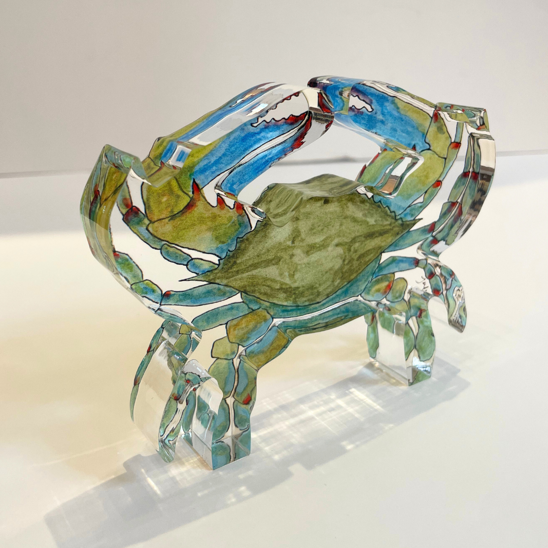 Blue Crab Acrylic
