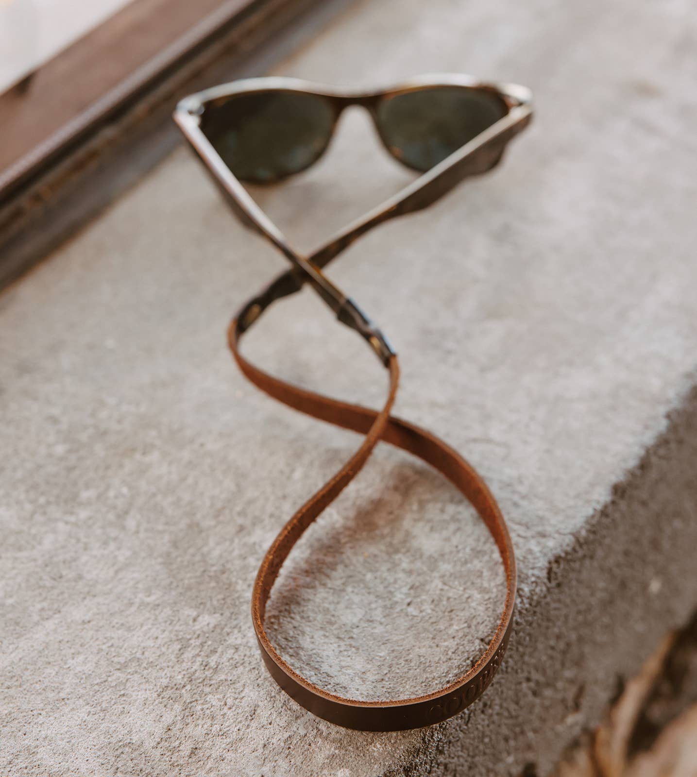 WDE and RTR Leather Sunglass Strap