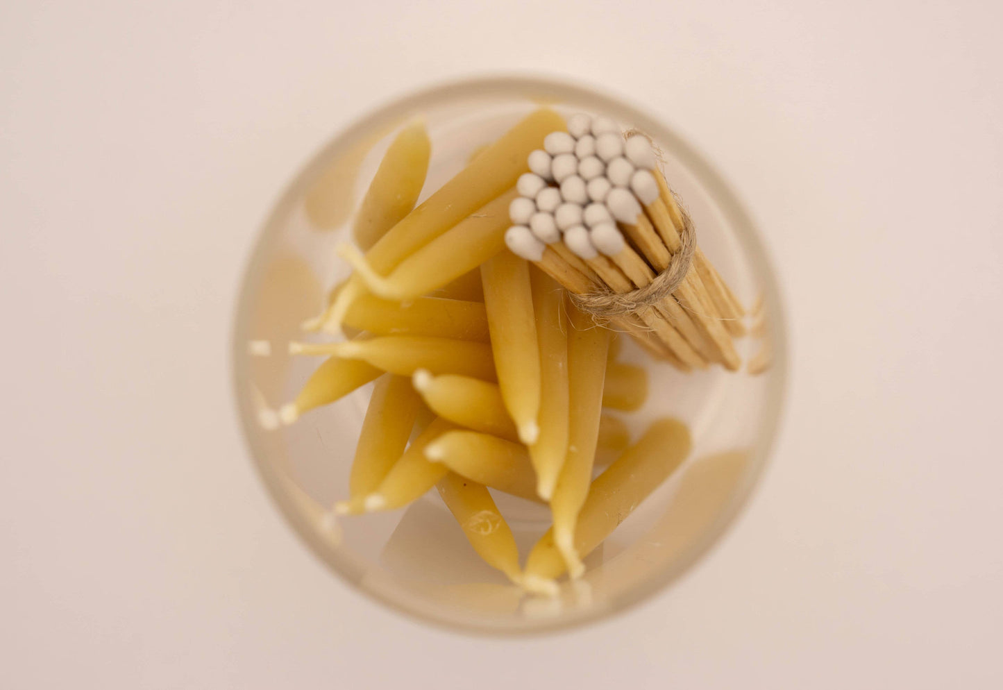 20 Minute Beeswax Candle Set