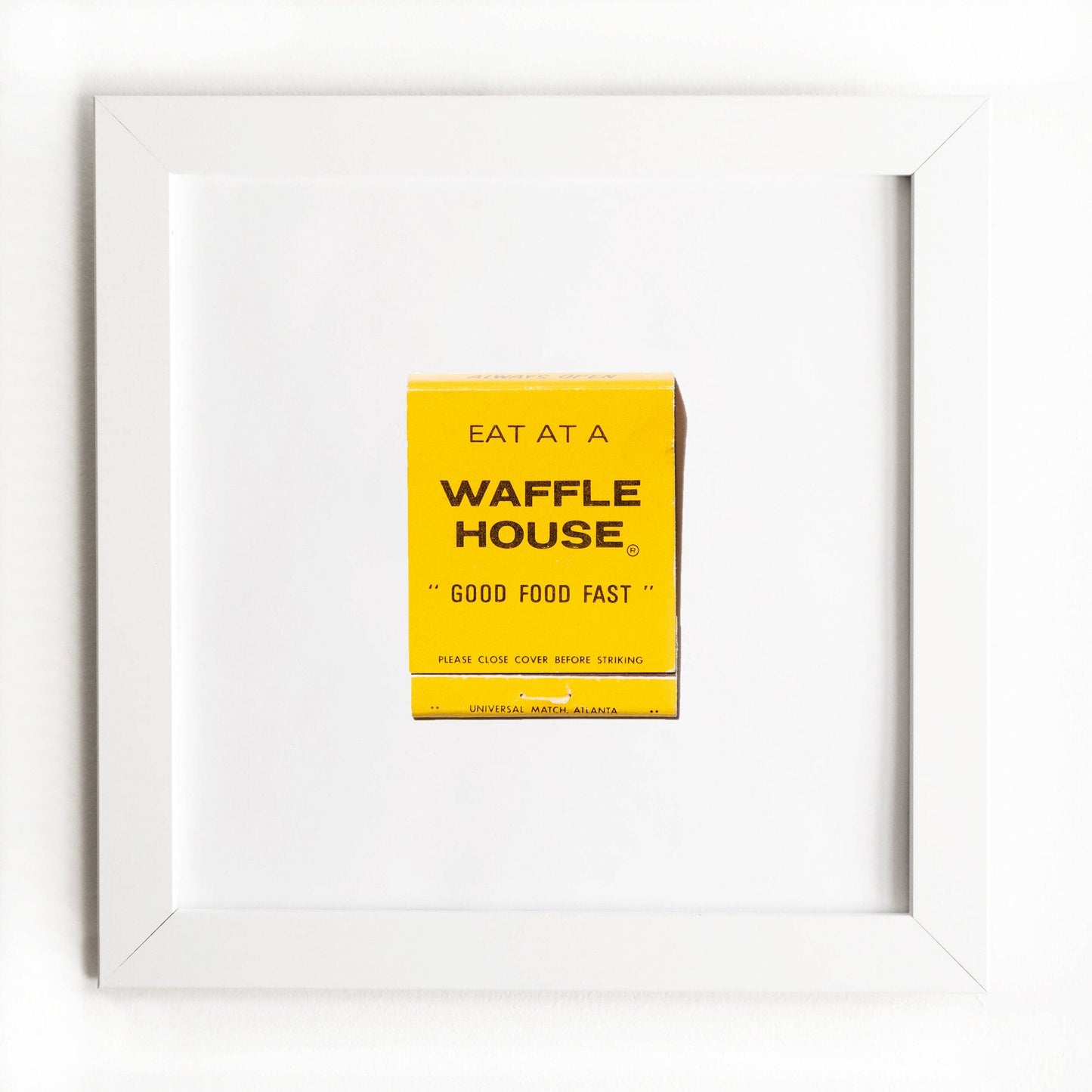 Waffle House Matches print