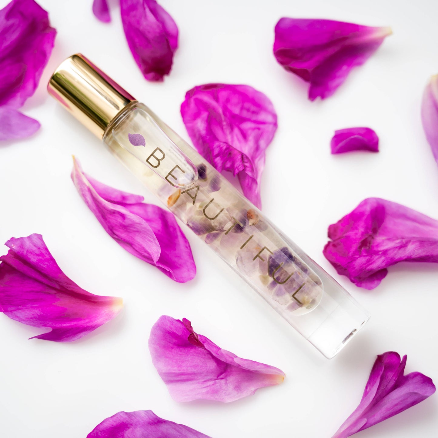 BEAUTIFUL – Amethyst Crystal Roller | Natural Perfume