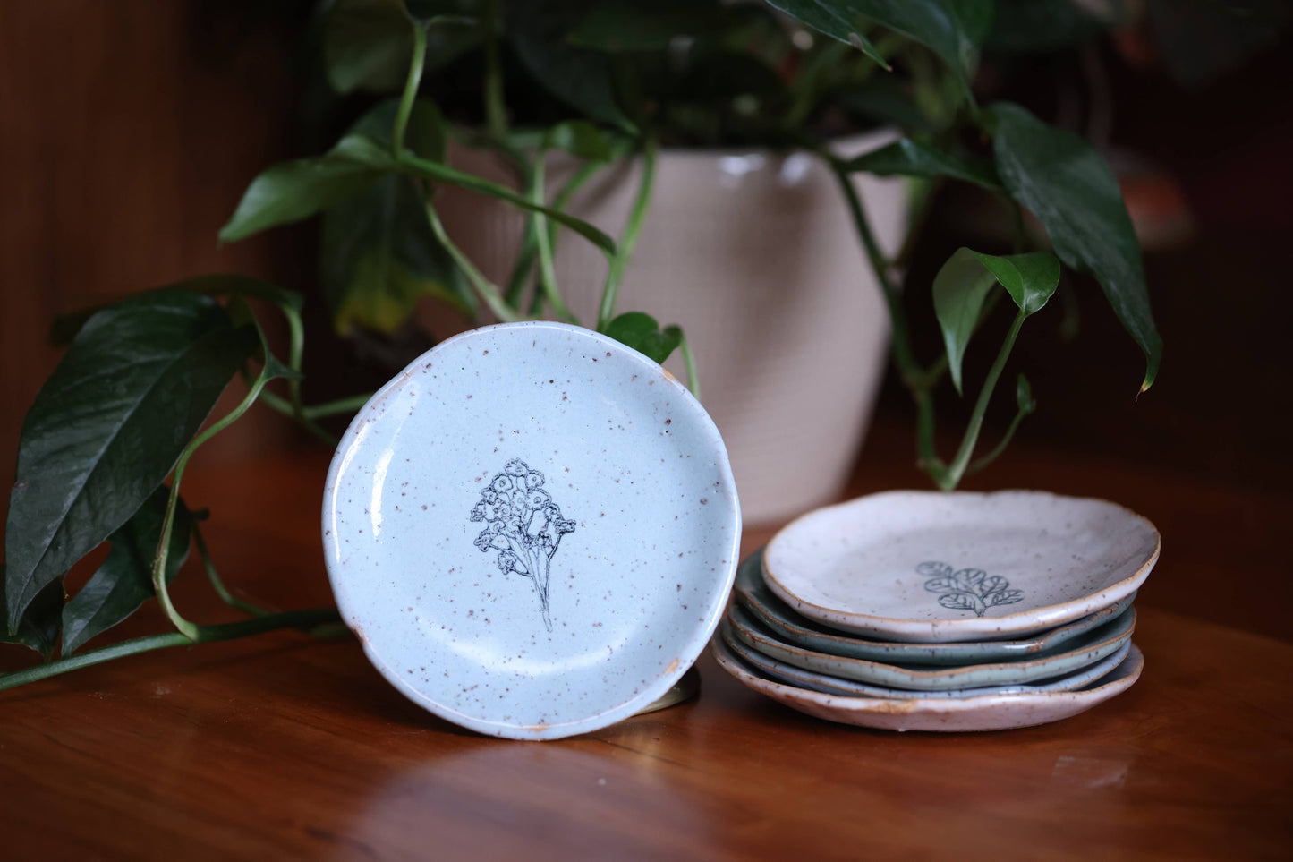 Heart Lines Mini Plate