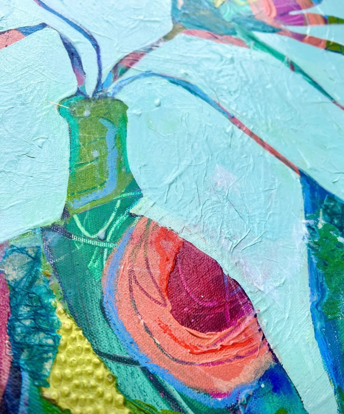 “Three Fronds in a Vase”