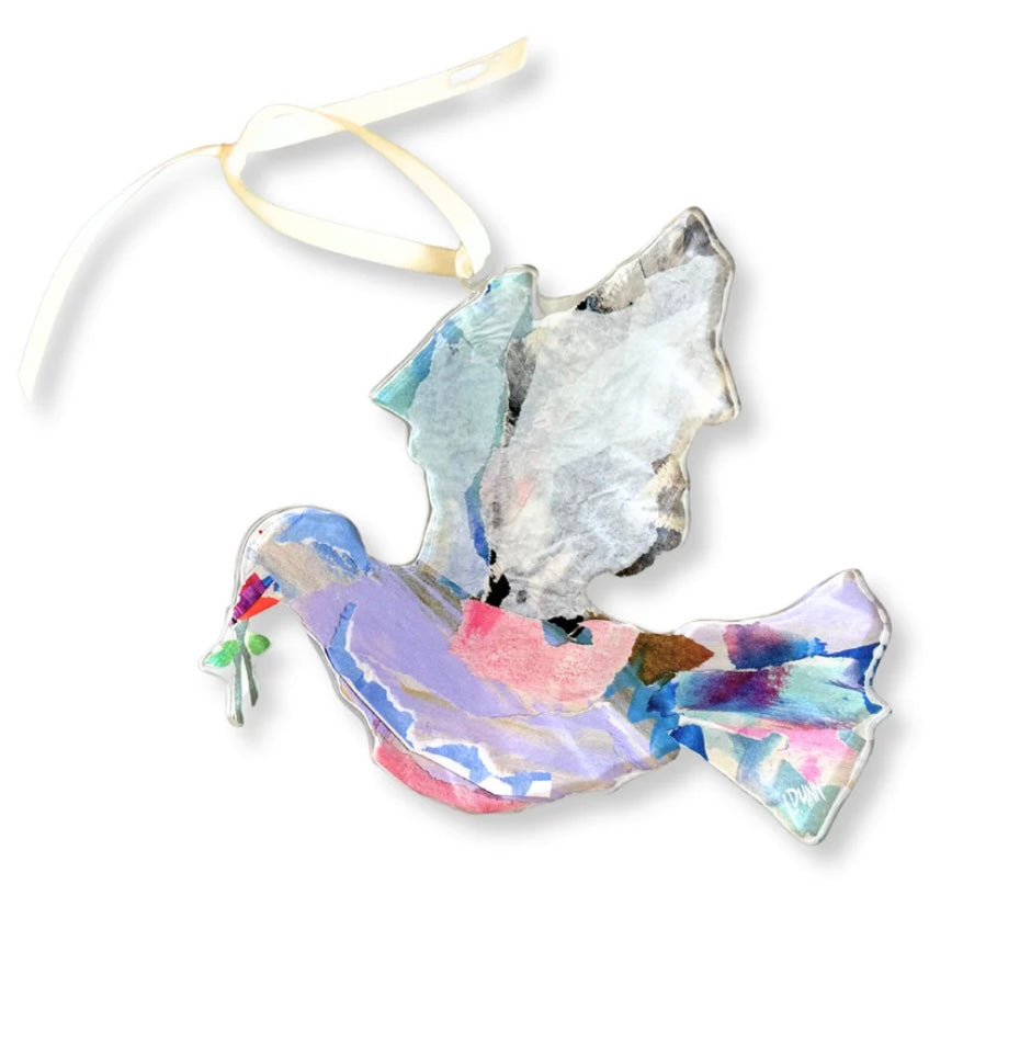 Dove of Peace Acrylic Ornament