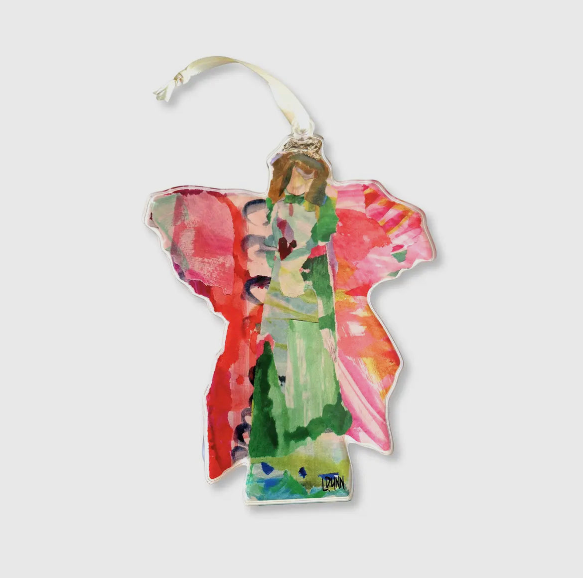 "HARPER" ACRYLIC ANGEL ORNAMENT