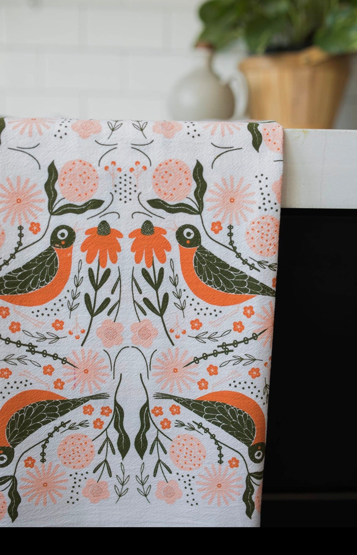 Robin Tea Towel