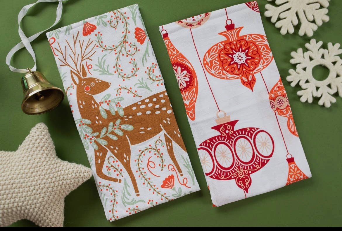 Ornament Tea Towel
