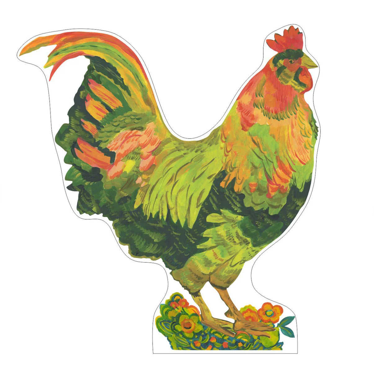 Rooster Acrylic Cutout Shelfie
