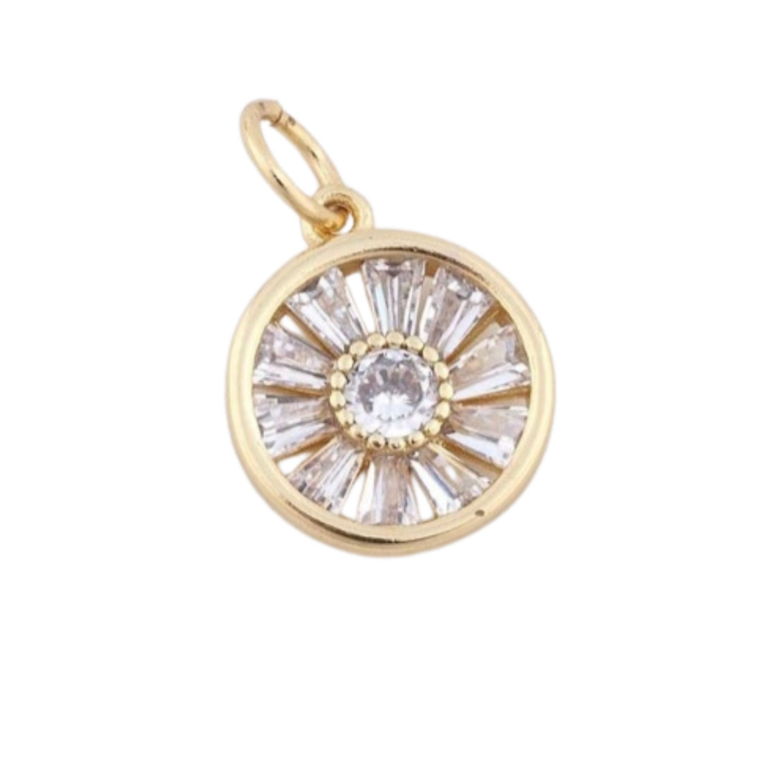 Sparkle Disc Charm