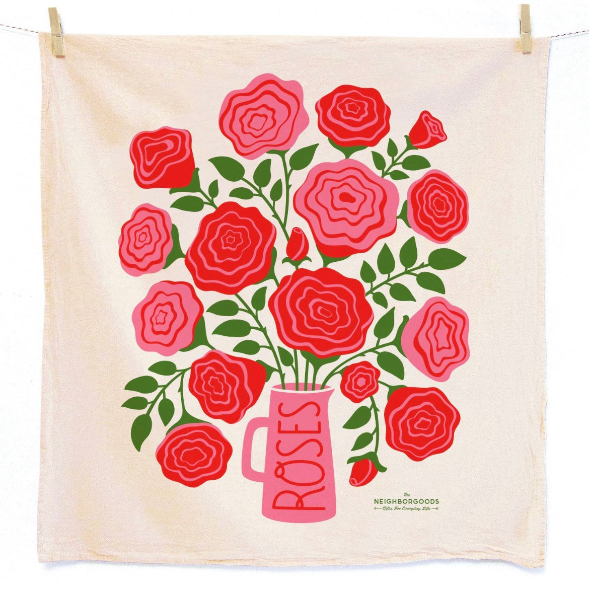 Edible Flowers - Dish Towel Set of 3