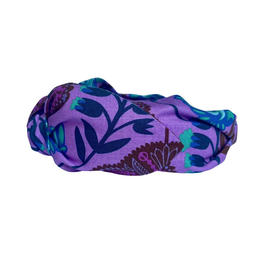 Night Garden Knot Headband