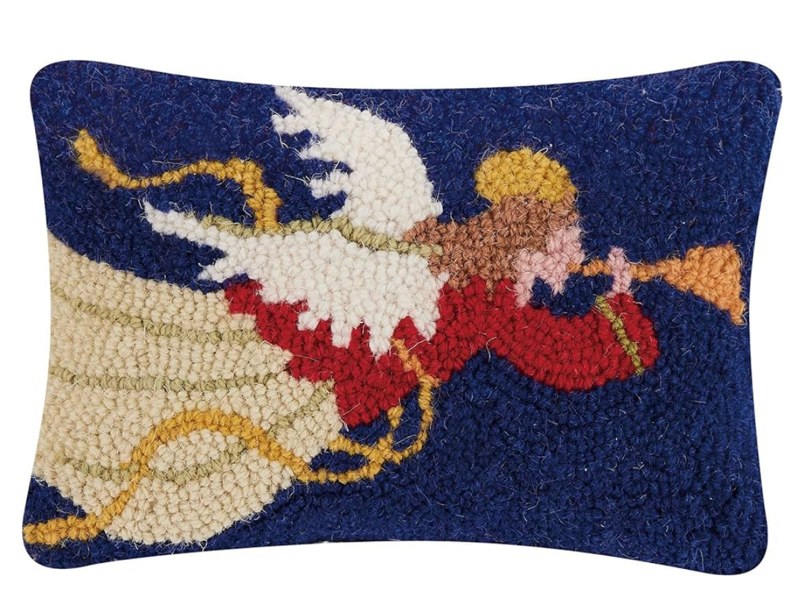 Holiday Angel Hook Pillow