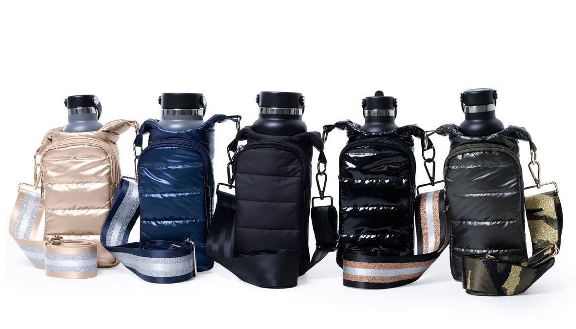 Black Glossy HydroBag with Black Strap