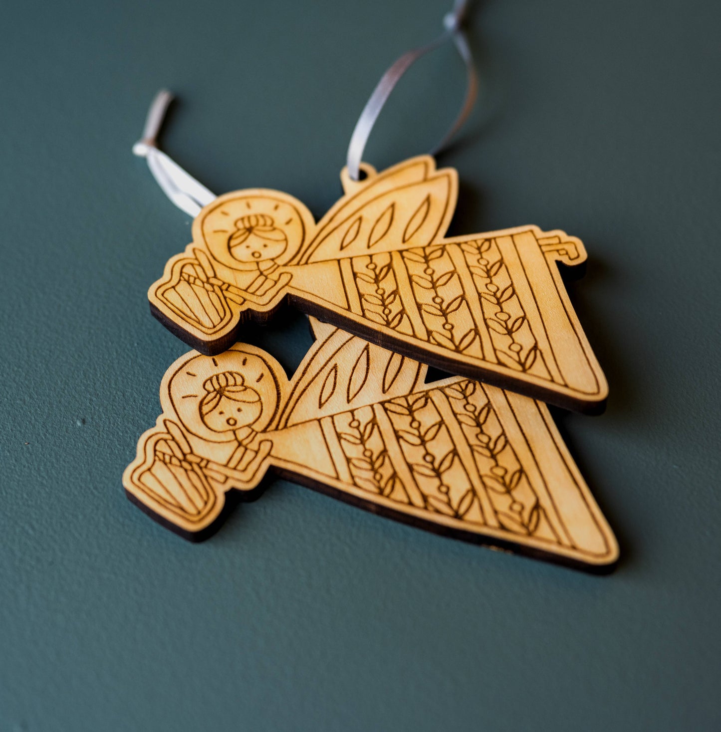 Harpist Angel Ornament