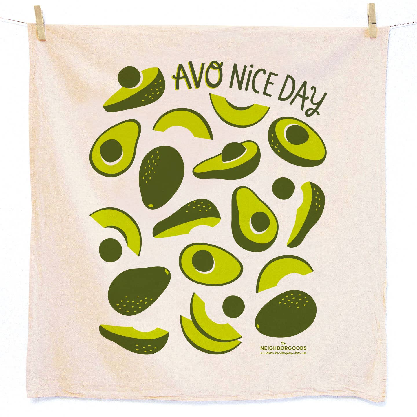 HOLY GUACAMOLE (Avocado, Tomato) - Tea Towel Set of 2