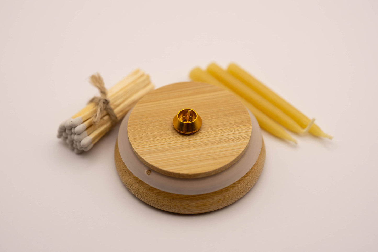20 Minute Beeswax Candle Set