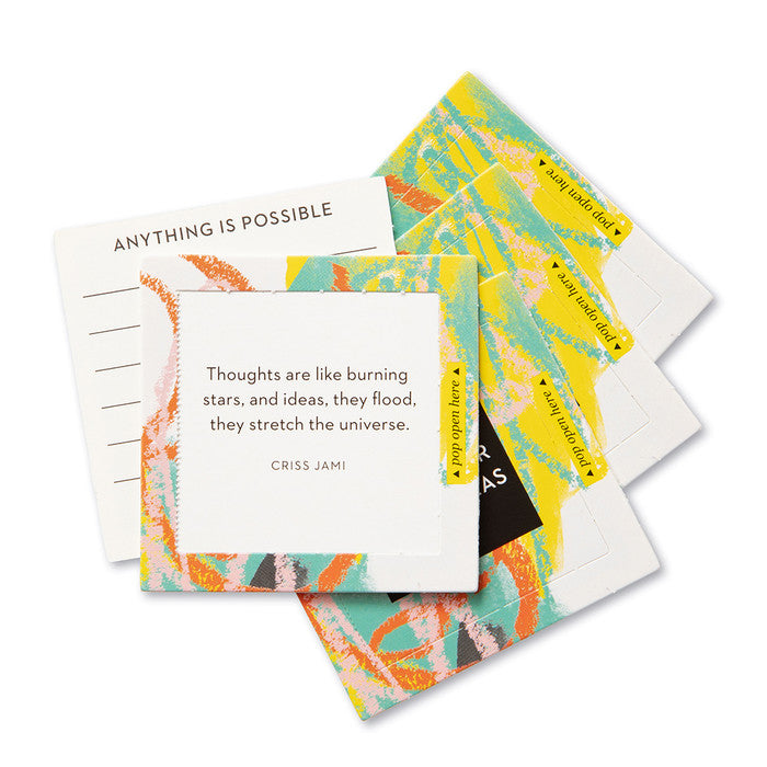 Trust Your Crazy Ideas Pop-Open Cards
