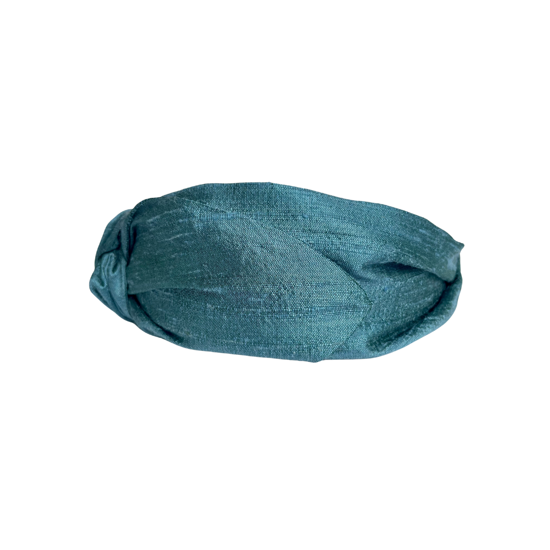 Peacock- Top Knot Headband