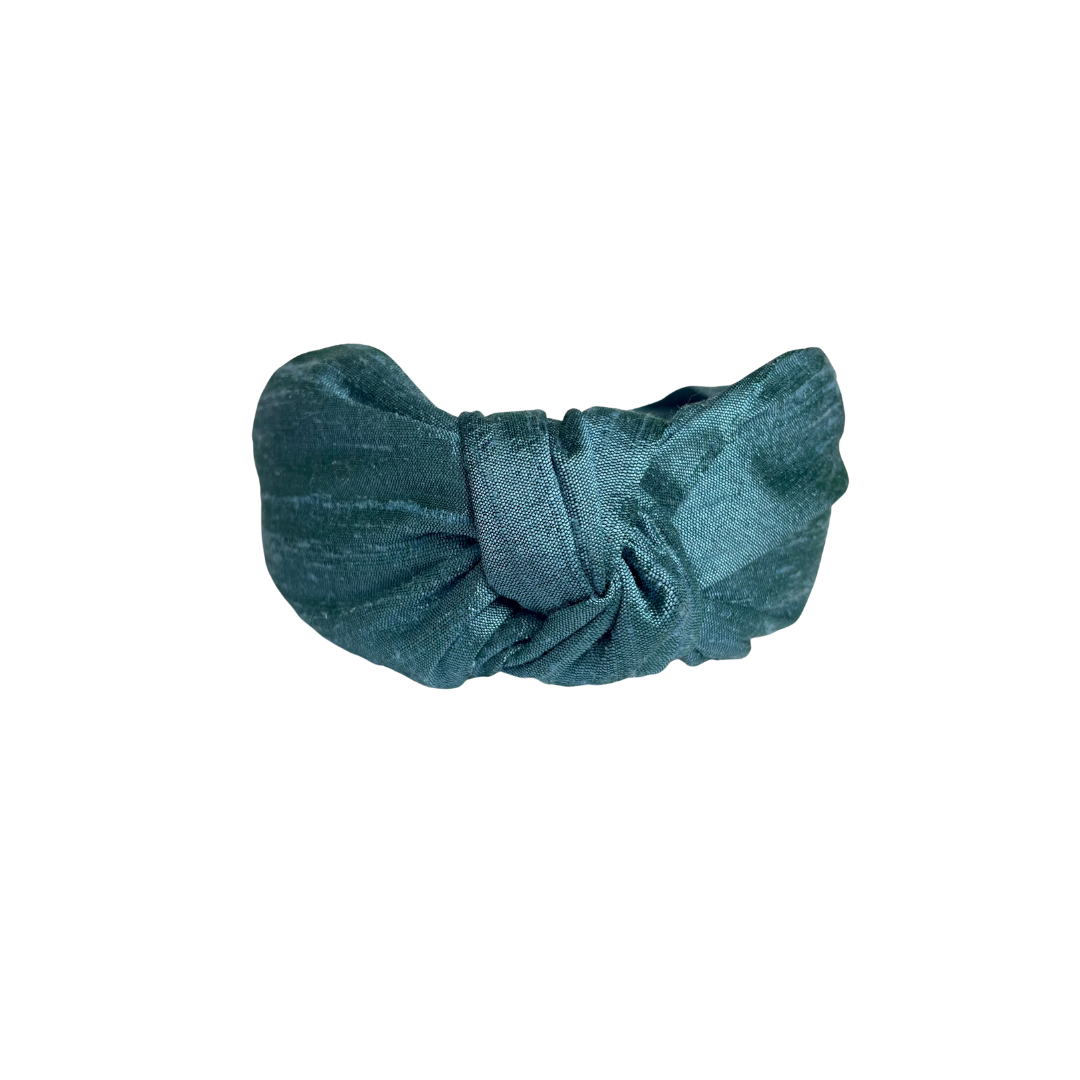 Peacock- Top Knot Headband