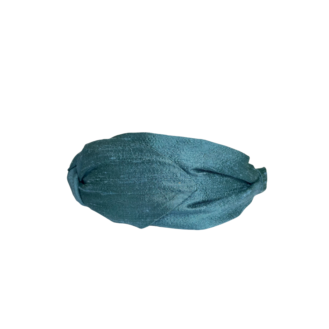 Peacock- Top Knot Headband