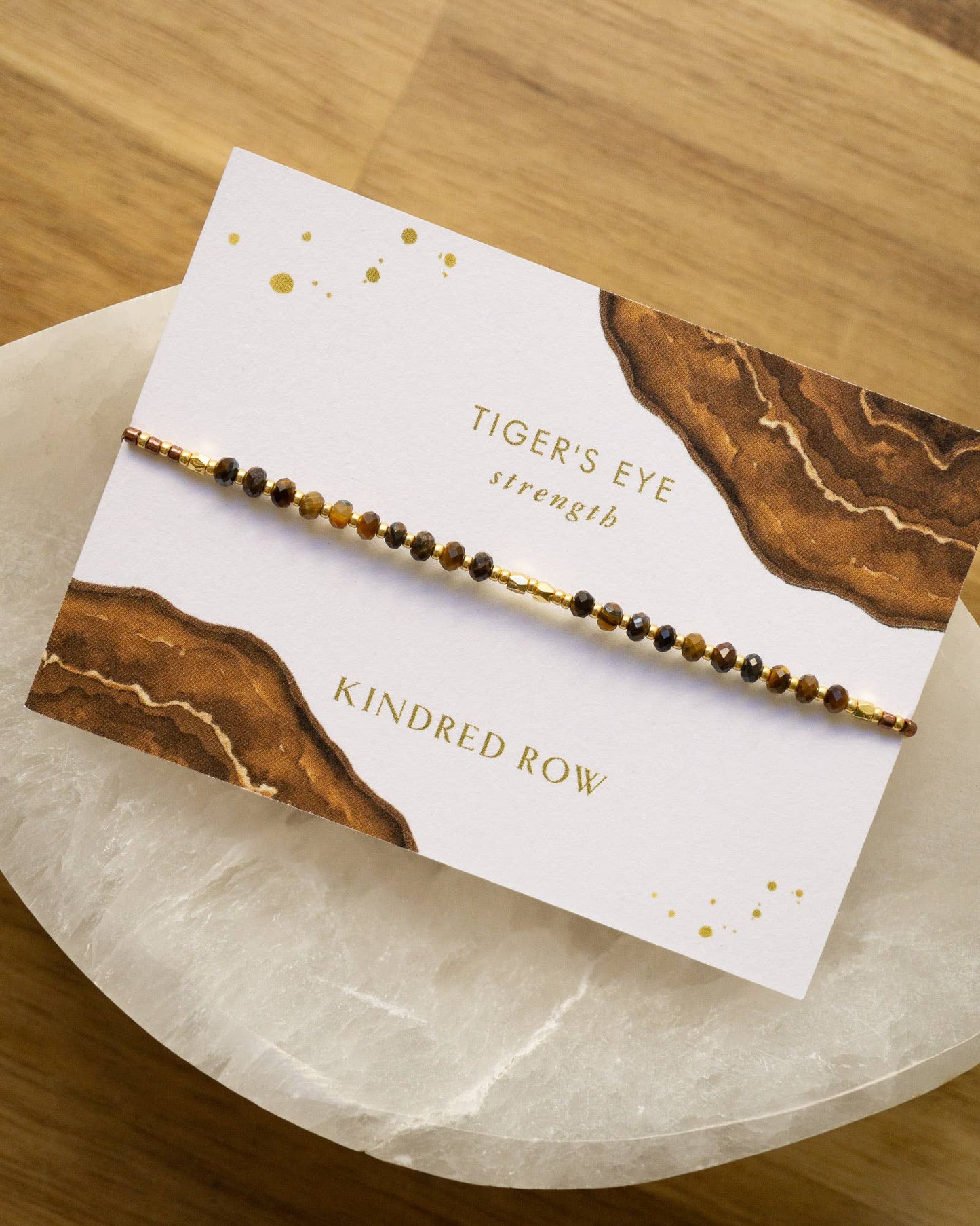 Tiger's Eye Gemstone Stacking Bracelet