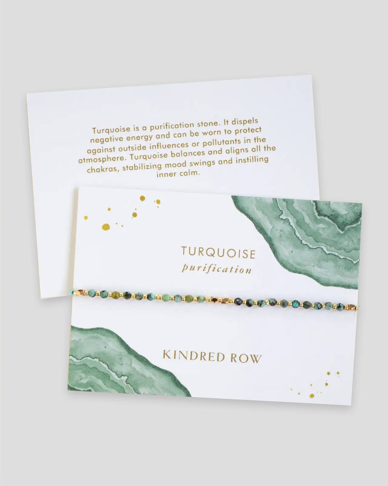 Turquoise Gemstone Stacking Bracelet