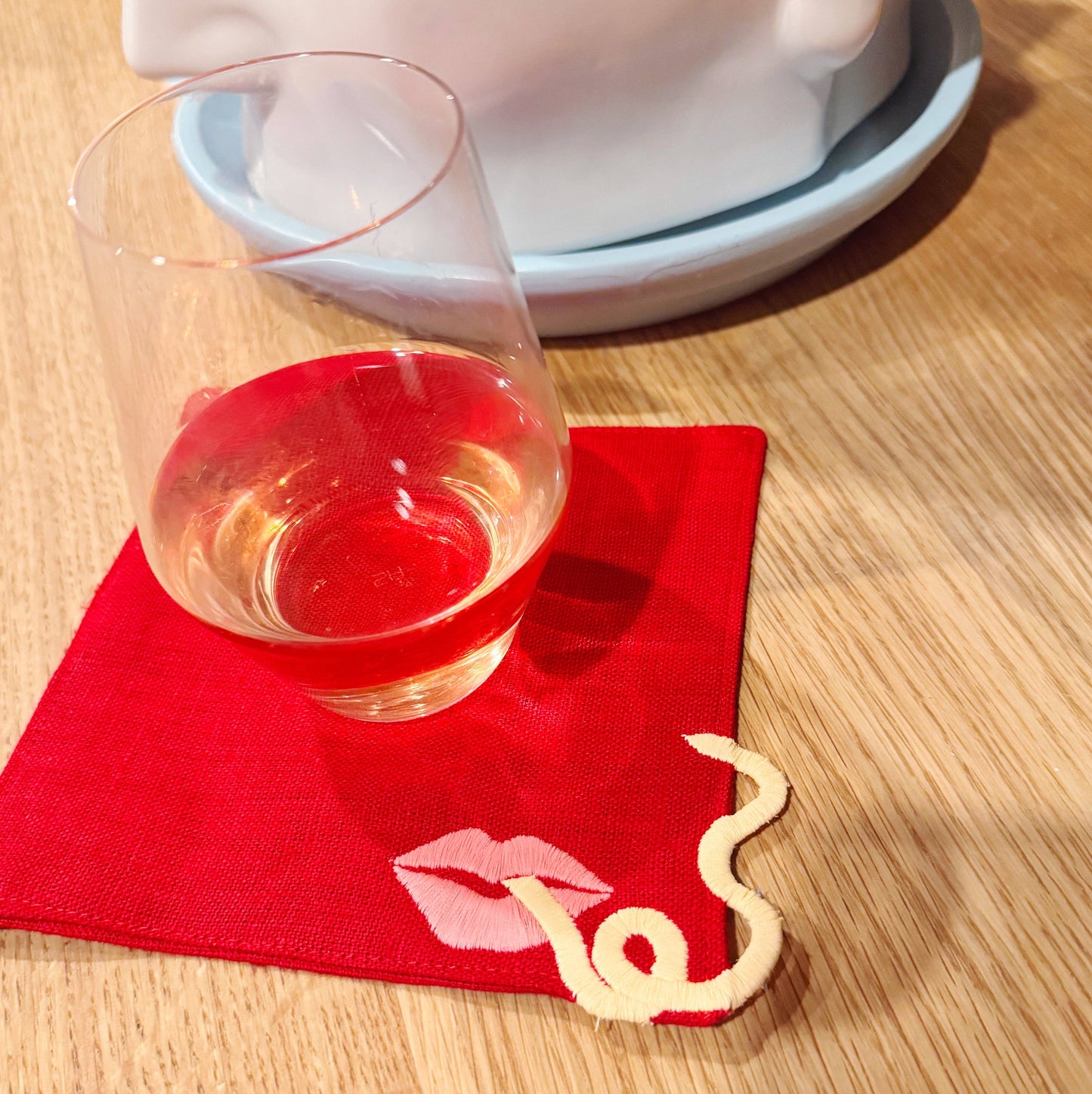 Pasta Cocktail Napkins, set of 2