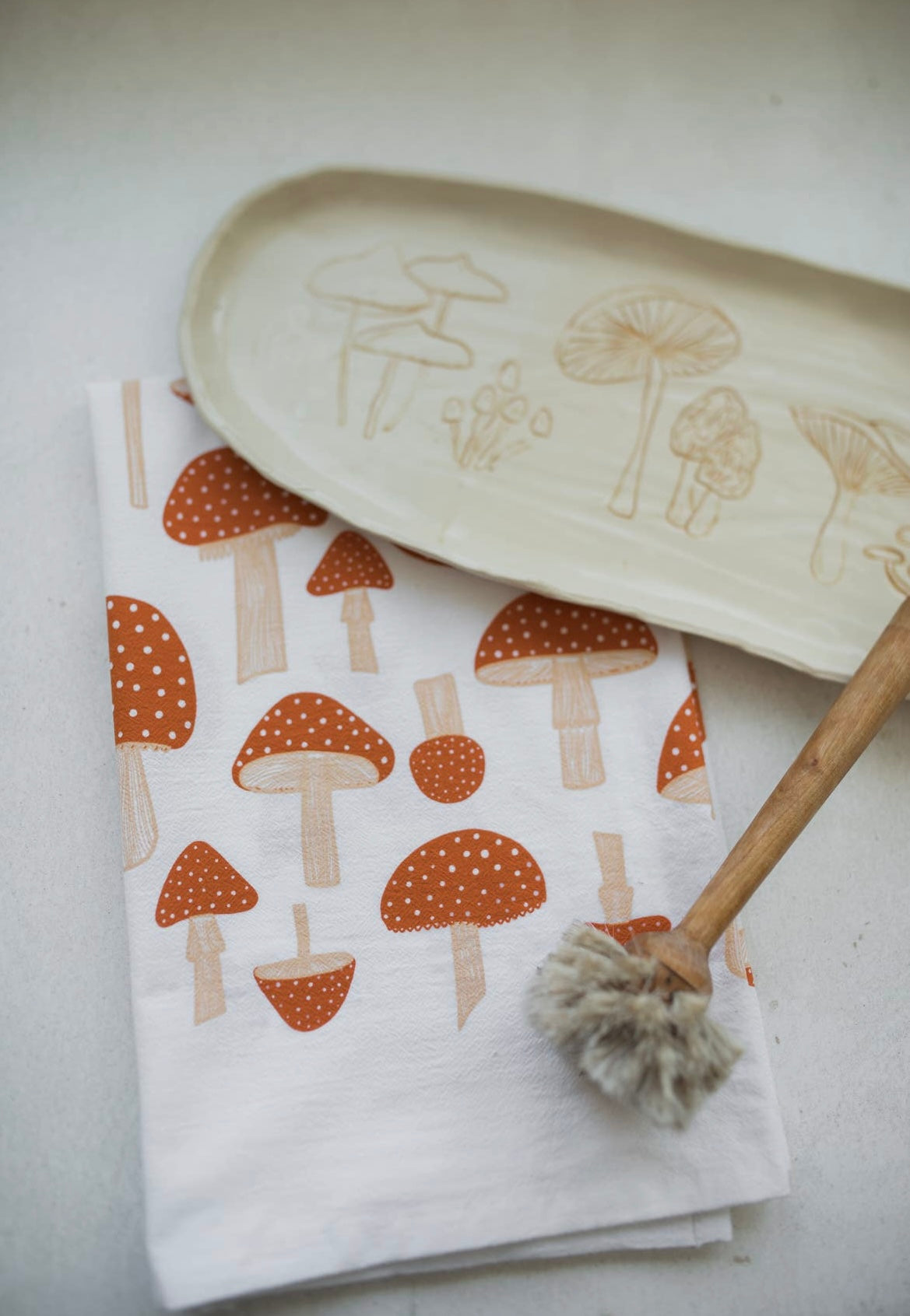 Mushroom Tea Towel