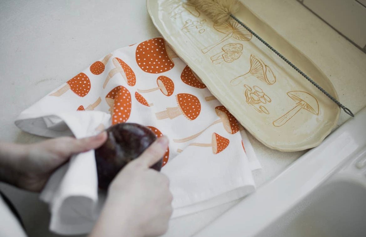 Mushroom Tea Towel