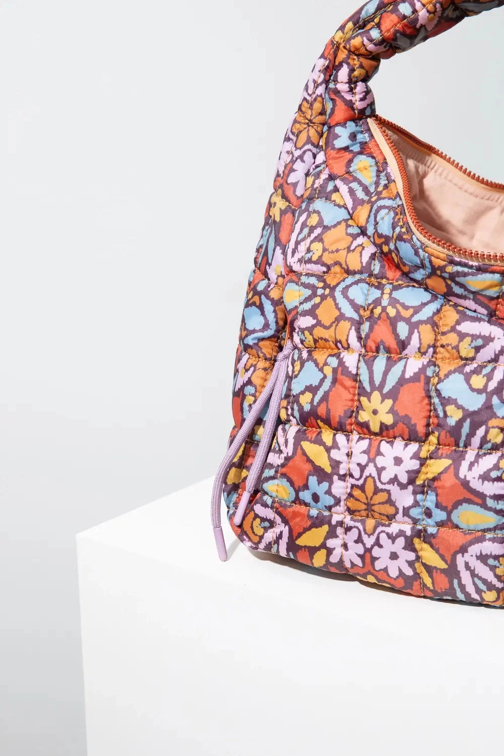 Quilted Zipper Tote