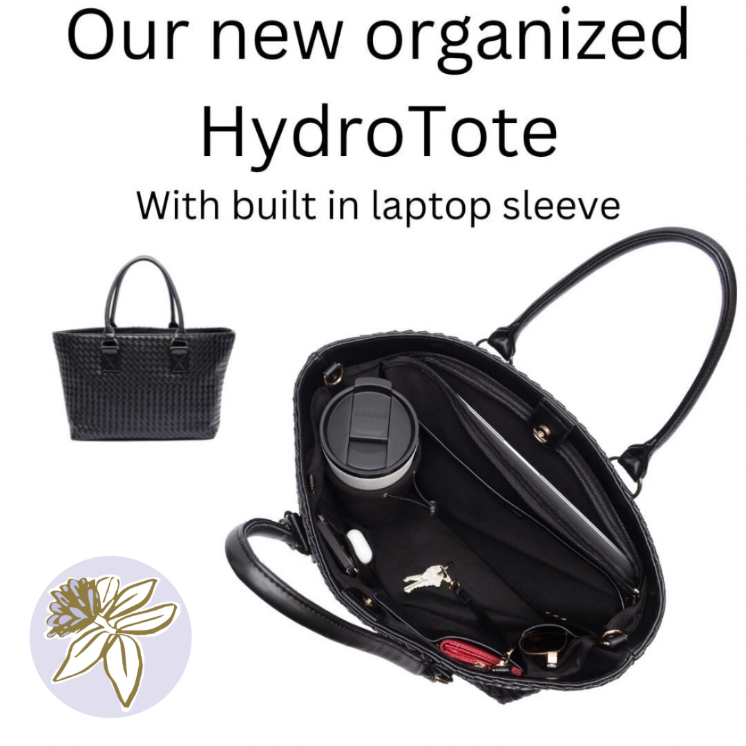 Black Woven Hydrotote