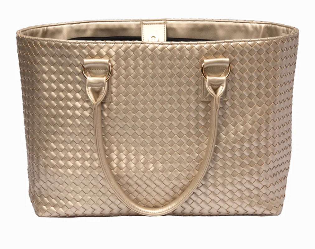 Gold Woven Hydrotote