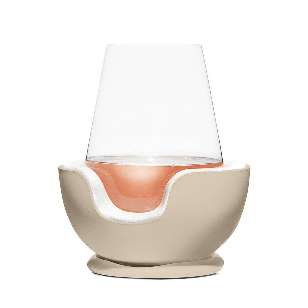 Stemless Wine Chiller - Sand