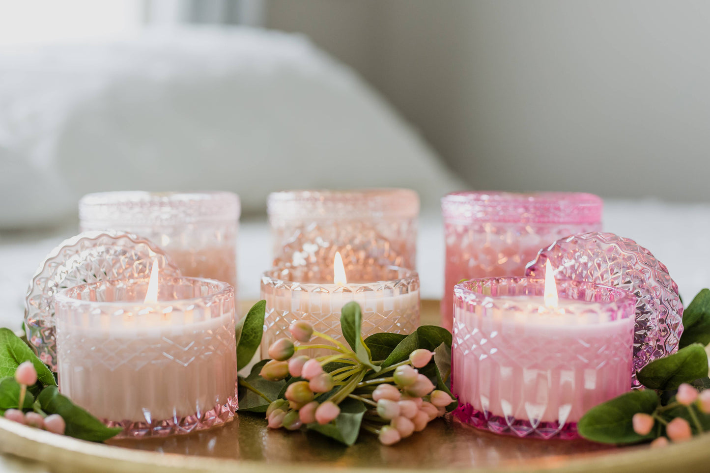 Prosecco Petite Shimmer Candle 8oz