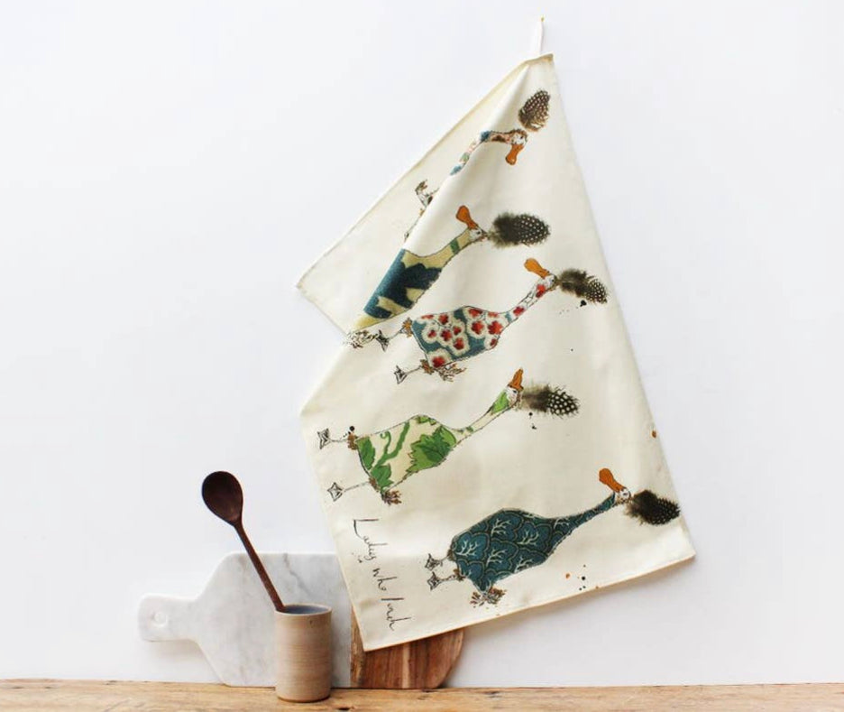 Ladies Who Lunch Tea Towel