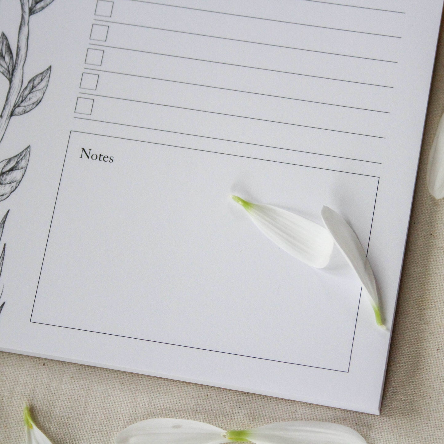 Dreaming of Spring | To-Do Notepad
