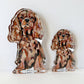 “Cavalier King Charles Ruby” acrylic shelfie