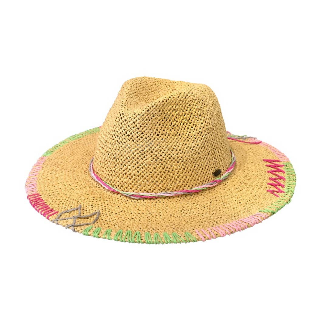 Kat Stitched Panama Hat