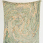 Green Meadow Marble Throw