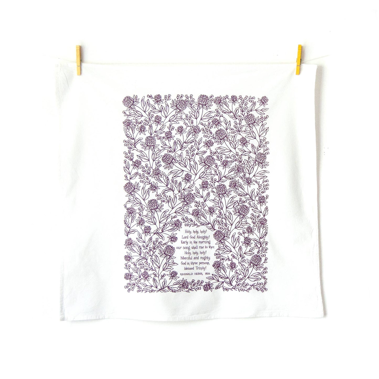 Holy, Holy, Holy! Hymn Tea Towel