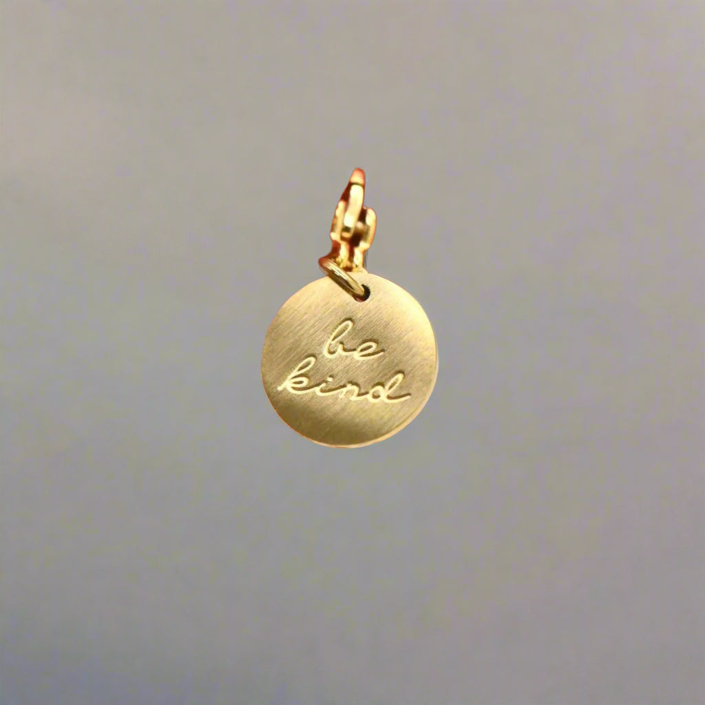 ‘Be Kind’ Engraved Charm