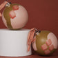 Modern "RIBBON" Hand Painted Ornament