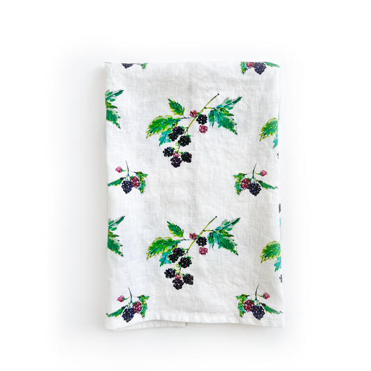 Blackberries Kitchen Towel