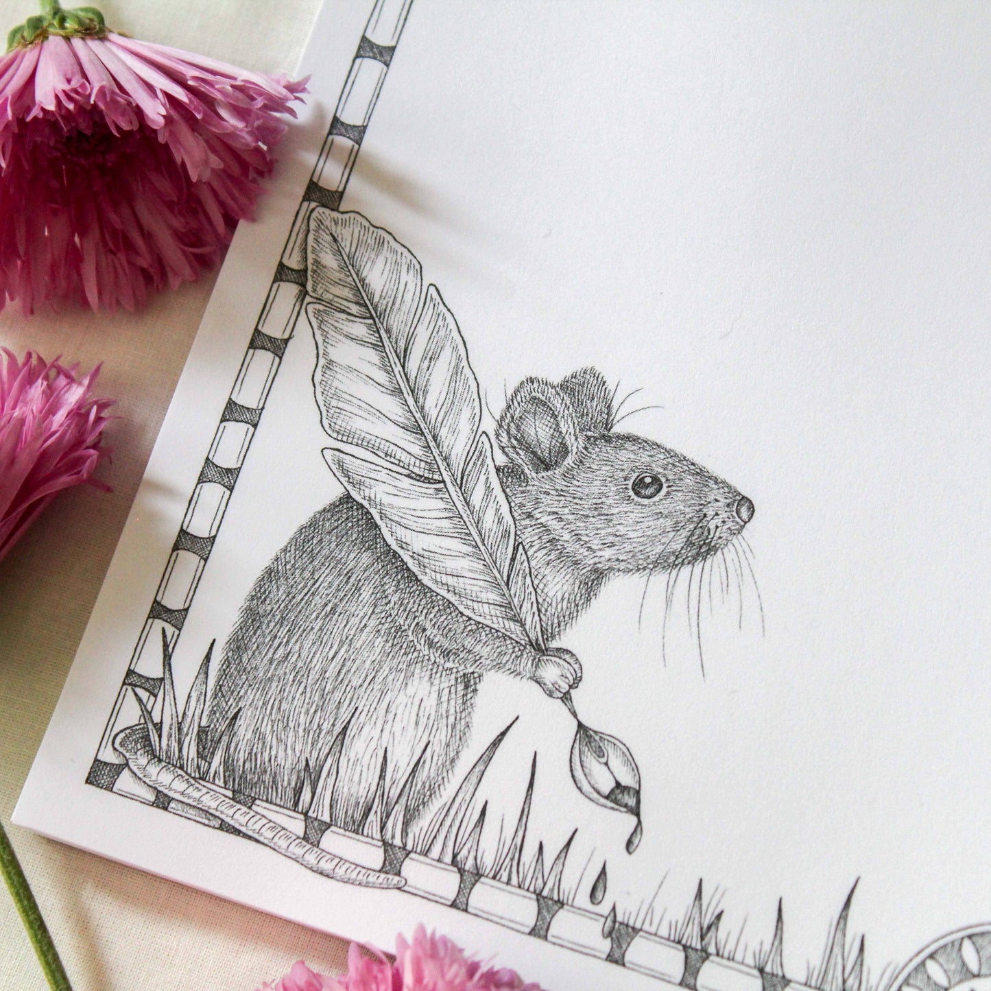 The Calligrapher Mouse | Notepad