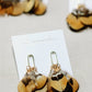 Quail Feather Statement Tassel Earrings