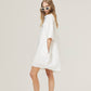 Lighthouse Linen Shirt Dress