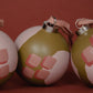 Modern "RIBBON" Hand Painted Ornament