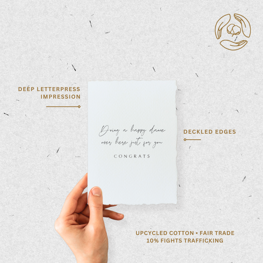 Happy Dance For You | Congratulations Card