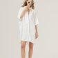 Lighthouse Linen Shirt Dress